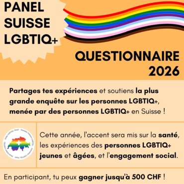 Participez dès maintenant au nouveau sondage du panel LGBTIQ+ !