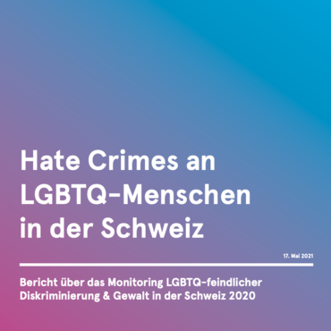 Hate Crime: Noch viel Arbeit trotz ersten Schritten 